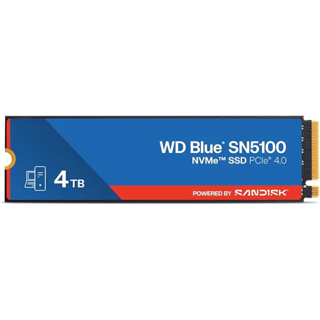 WD Blue SN5100 4TB NVMe M.2 2280 PCIe Gen4 Internal SSD-tpstech.in