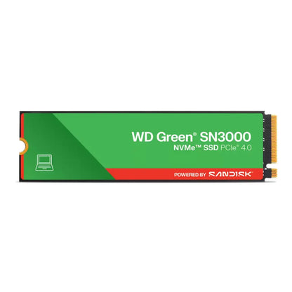 WD Green SN3000 1TB NVMe SSD PCIe Gen4 M.2 2280 Internal SSD-tpstech.in