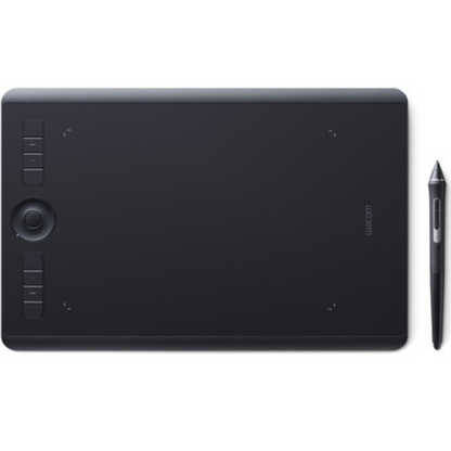Wacom Intuos Pro Medium PTH660 Creative Tilt Recognition Bluetooth Graphics Input Tablet - Black