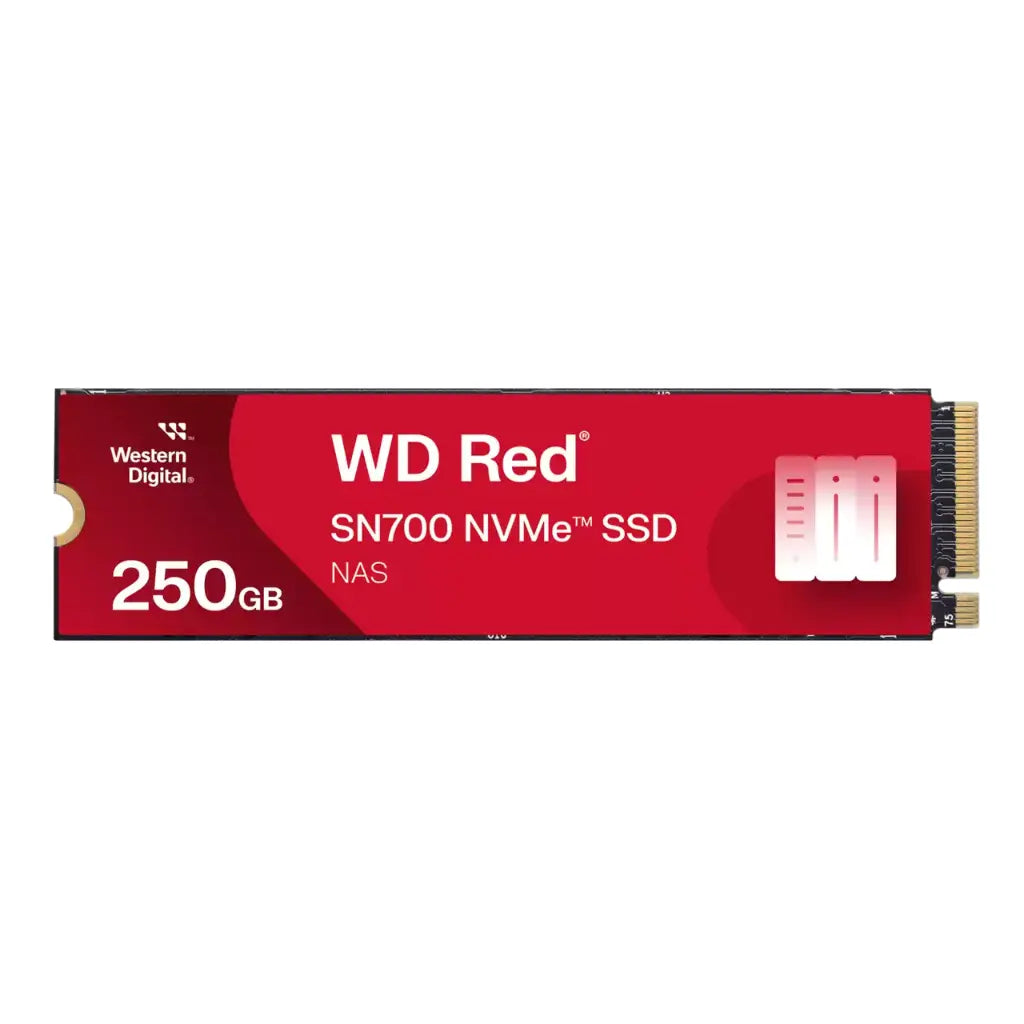 Western Digital WD Red SN700 250GB NAS NVMe Internal SSD-WDS250G1R0C-tpstech.in