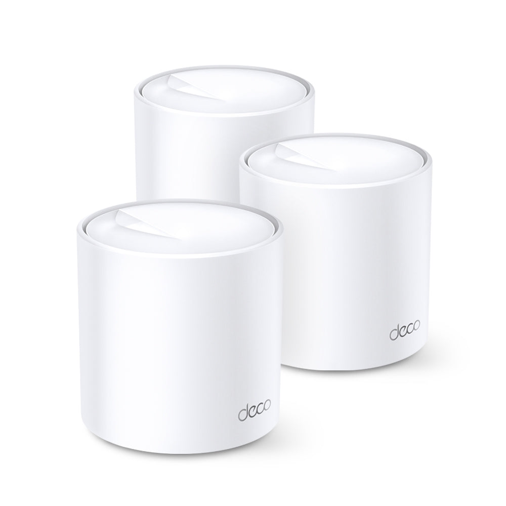 TP-Link AX5400 DECO X60 Dual-Band Whole Home Mesh WiFi 6 System - 3 Pack