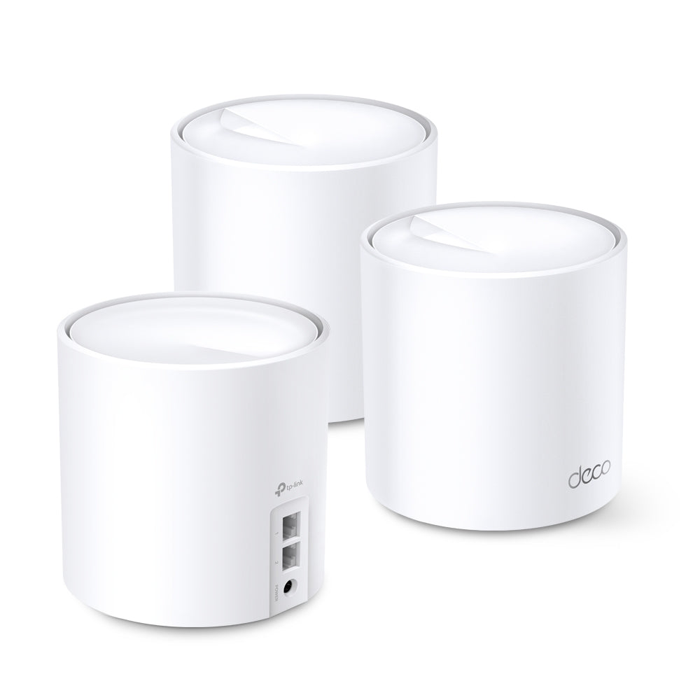TP-Link AX5400 DECO X60 Dual-Band Whole Home Mesh WiFi 6 System - 3 Pack