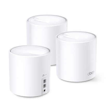TP-Link AX5400 DECO X60 Dual-Band Whole Home Mesh WiFi 6 System - 3 Pack