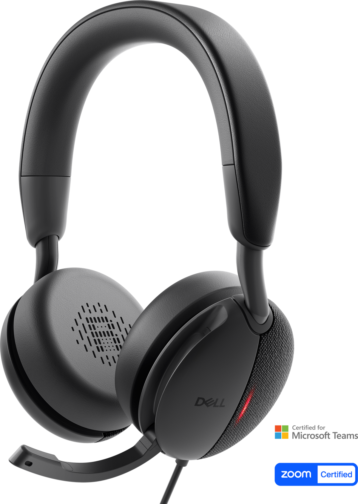 Headset Sample Dell Pro WH5024 Wired ANC Headset with Microphone (Black) - tpstech.in