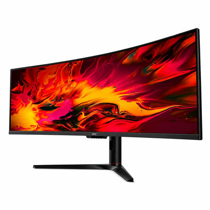 Acer EI491CR 49 inch curved gaming monitor front angle view -tpstech.in