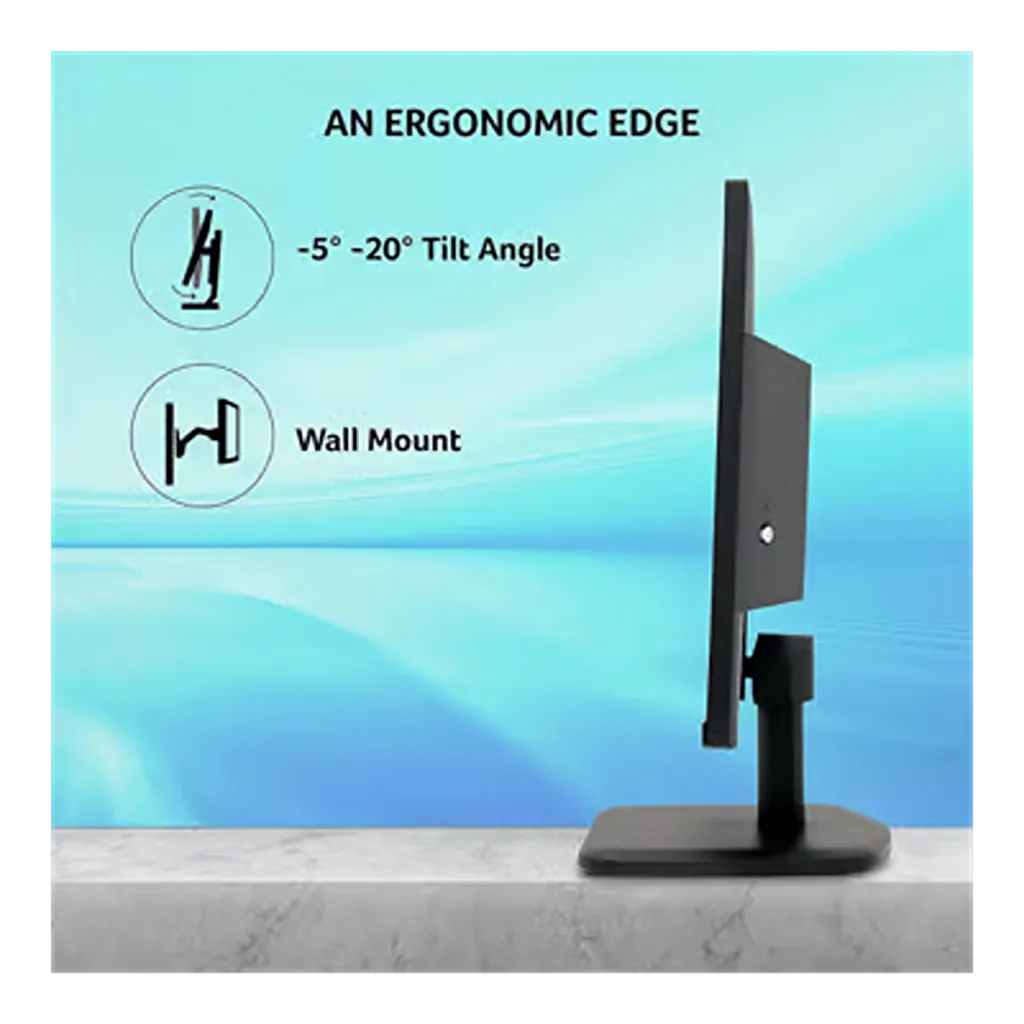 Acer EK220QE3ABI 21.5-inch 100Hz 1ms IPS Full HD Monitor with ergonomic tilt adjustment and VESA wall mount support -tpstech.in