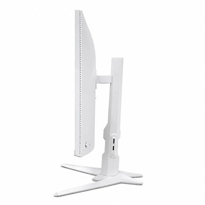 Acer GA271U Nitro 27 Inch WQHD IPS Smart Gaming Monitor 180Hz side view showing the slim white monitor profile, stand and connectivity ports-tpstech.in