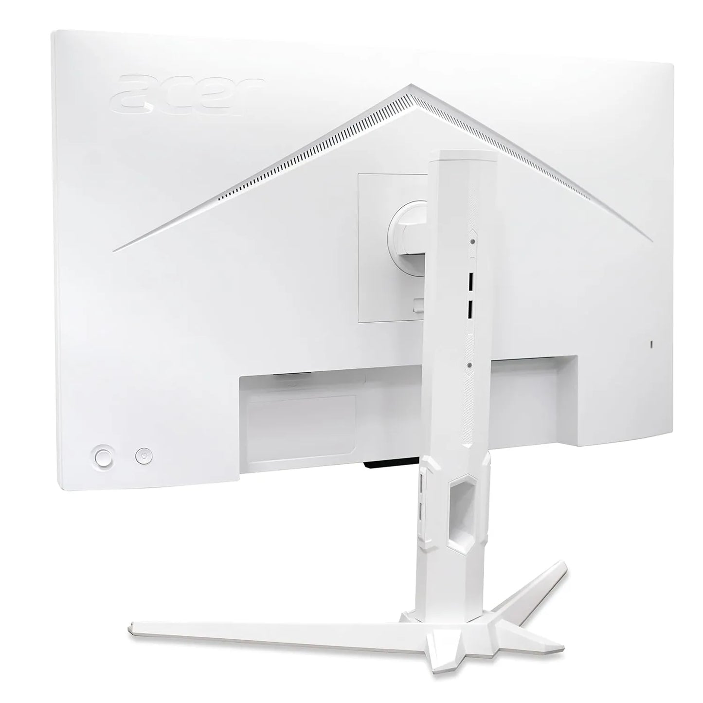 Acer GA271U P Nitro 27 inch WQHD IPS smart gaming monitor rear view in white-tpstech.in