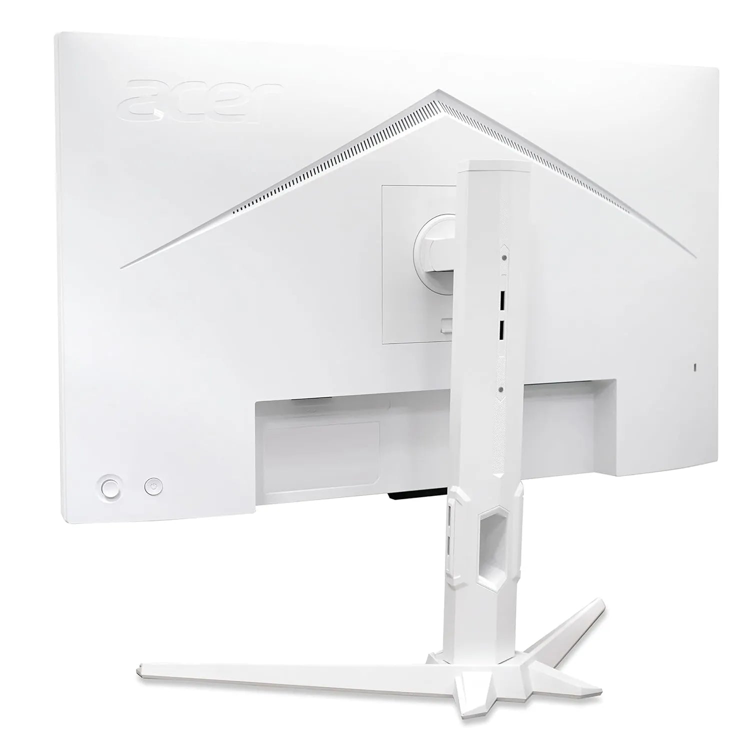 Acer GA271U P Nitro 27 inch WQHD IPS smart gaming monitor rear view in white-tpstech.in