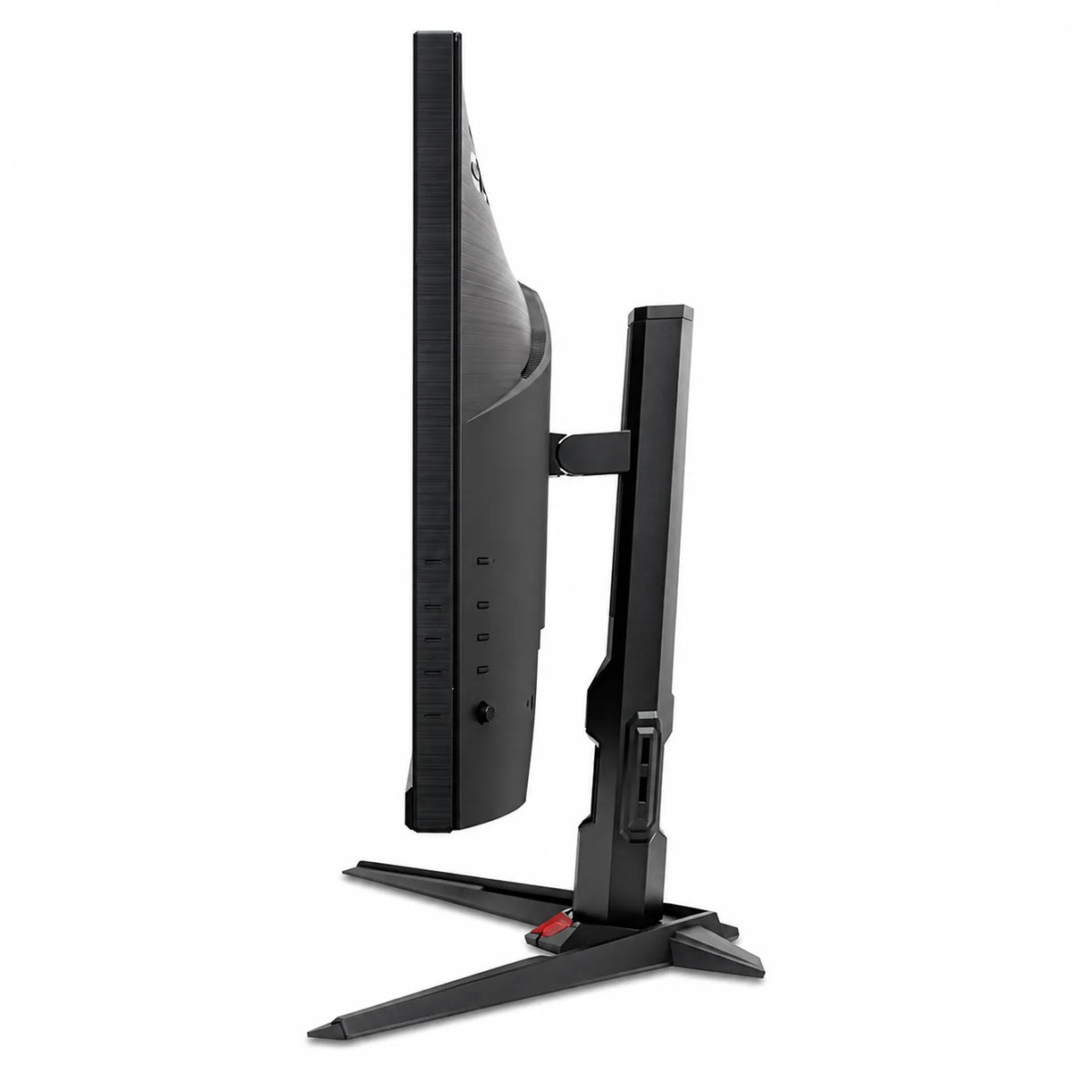 Acer Nitro XV272K V5 27 Inch 4K UHD 160Hz Gaming Monitor side view displaying slim curved profile and adjustable ergonomic stand -tpstech.in