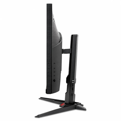 Acer Nitro XV272K V5 27 Inch 4K UHD 160Hz Gaming Monitor side view displaying slim curved profile and adjustable ergonomic stand -tpstech.in