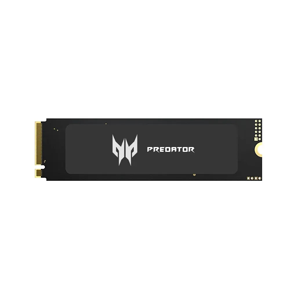 Acer Predator GM7 512GB PCIe 4.0 NVMe M.2 2280 Internal SSD top view with Predator branding and M.2 2280 form factor -tpstech.in