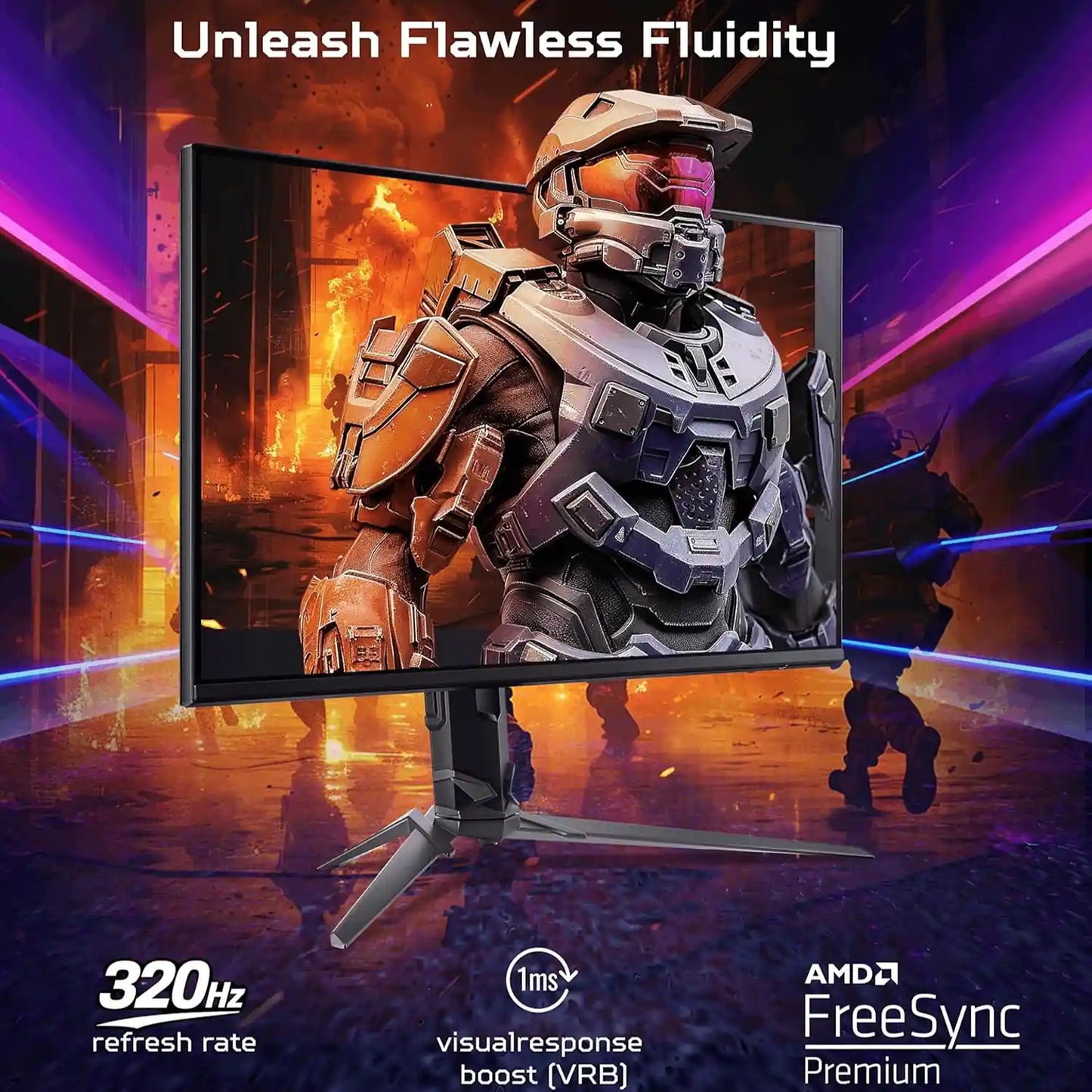 Acer Predator XB253Q F3 320Hz gaming monitor with 1ms VRB and AMD FreeSync Premium for smooth gameplay -tpstech.in