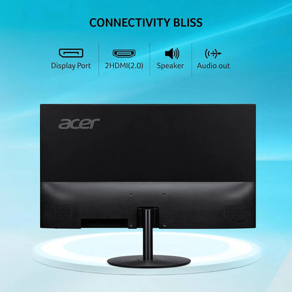 Acer SA322QU E 31.5 Inch WQHD Monitor with DisplayPort dual HDMI 2.0 speaker and audio out connectivity -tpstech.in