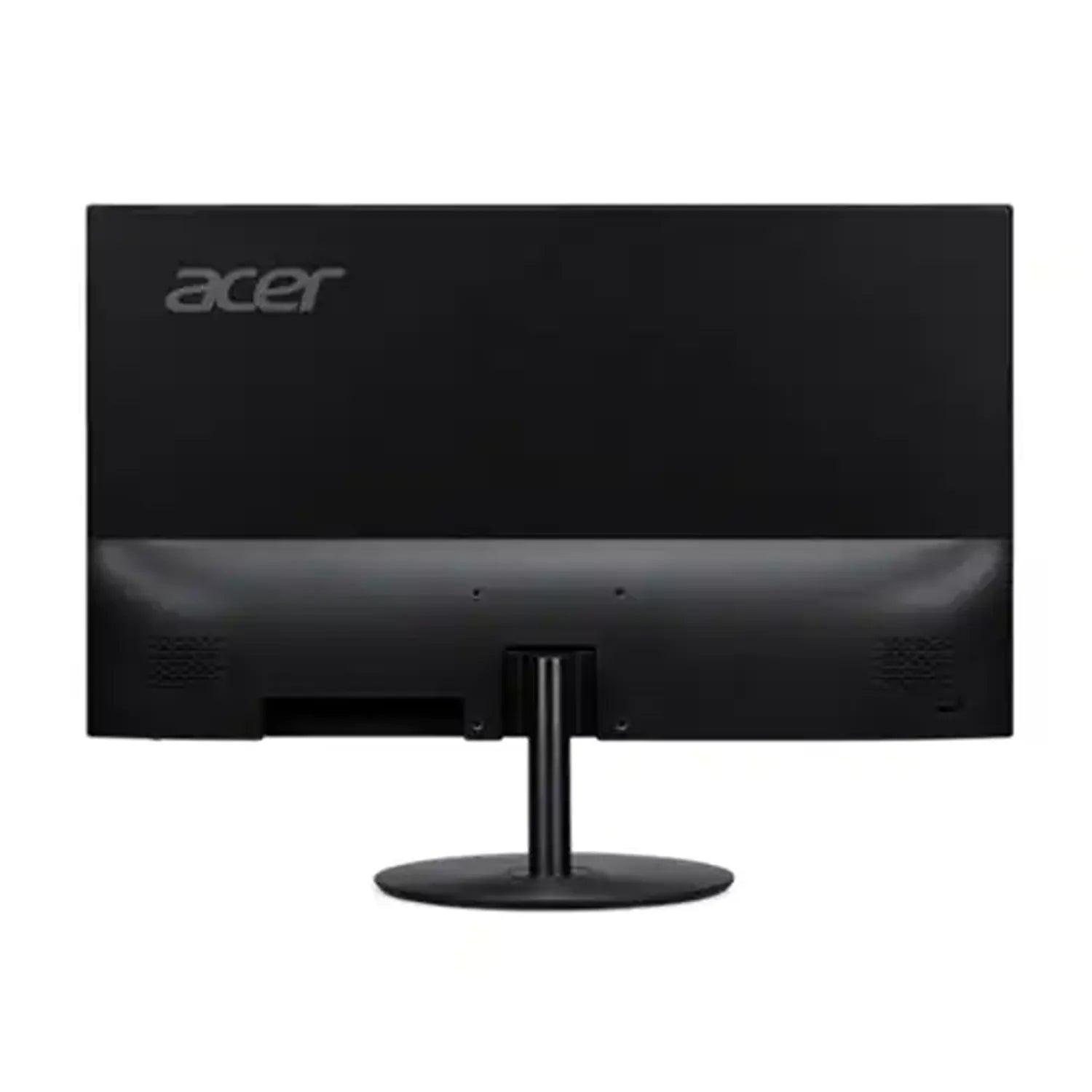 Acer SA322QU E 31.5 Inch WQHD IPS Monitor black rear view with built-in speakers and sturdy stand -tpstech.in