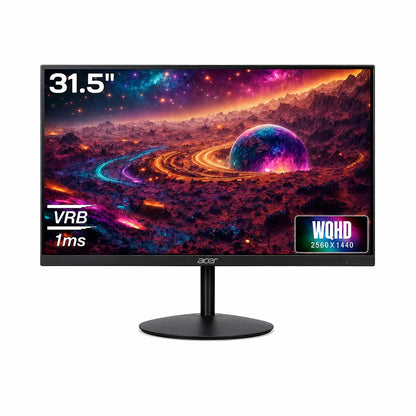Acer SA322QU E 31.5 Inch WQHD IPS Monitor with 100Hz refresh rate 1ms VRB response time and 2560x1440 resolution -tpstech.in