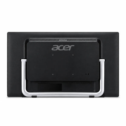 Acer UT242Y 23.8 Inch Full HD Touch Screen Monitor back view showing sturdy metallic kickstand and VESA mount points -tpstech.in