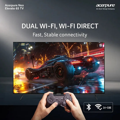 Acerpure AP65UG75PELN5 65 inch Smart TV with dual-band Wi-Fi and Wi-Fi Direct connectivity -tpstech.in