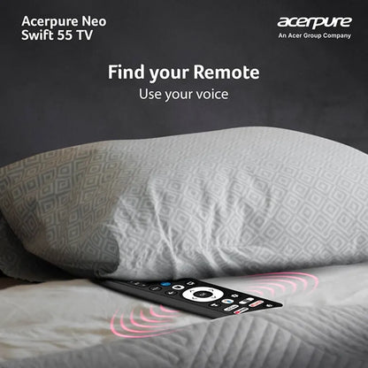 Acerpure Swift Neo 55 Inch Smart Google TV with Find My Remote voice-enabled feature -tpstech.in