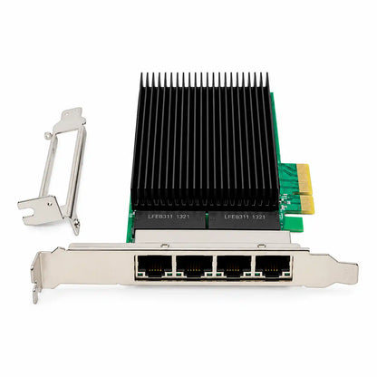 Aditron AI-LI 253 T4 Intel I226 Quad Port 2.5G Ethernet Server NIC Quad Port Front View -tpstech.in