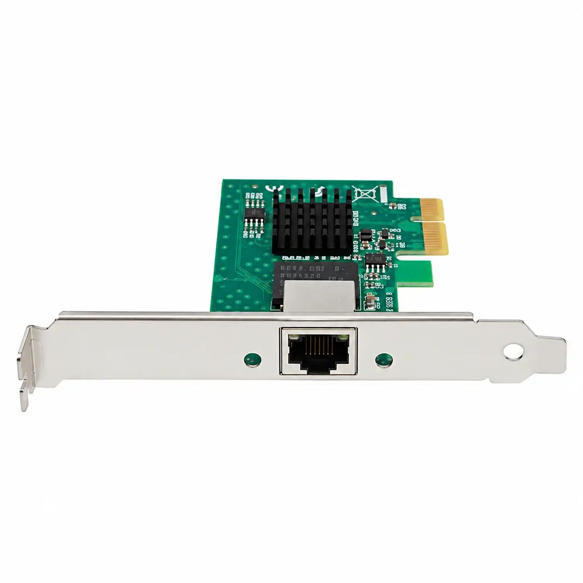 Aditron AI-LI251 T1 PCIe Intel I226 2.5G Ethernet NIC RJ45 Port Front View -tpstech.in