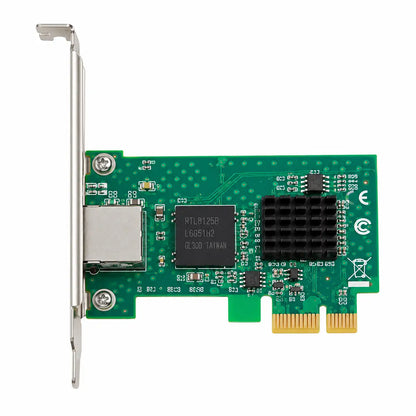 Aditron AI-LI251 T1 PCIe Intel I226 2.5G Ethernet NIC PCB Top Down Layout -tpstech.in