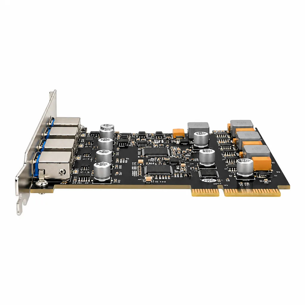 Aditron AI-U403 3A2C USB 3.1 10Gbps PCIe Adapter Card Side Profile View -tpstech.in