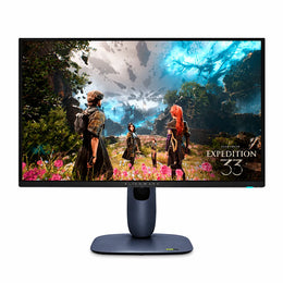 Alienware AW2725Q 27 Inch 4K QD-OLED Gaming Monitor 240Hz direct front view showcasing ultra-thin bezel 4K QD-OLED panel -tpstech.in