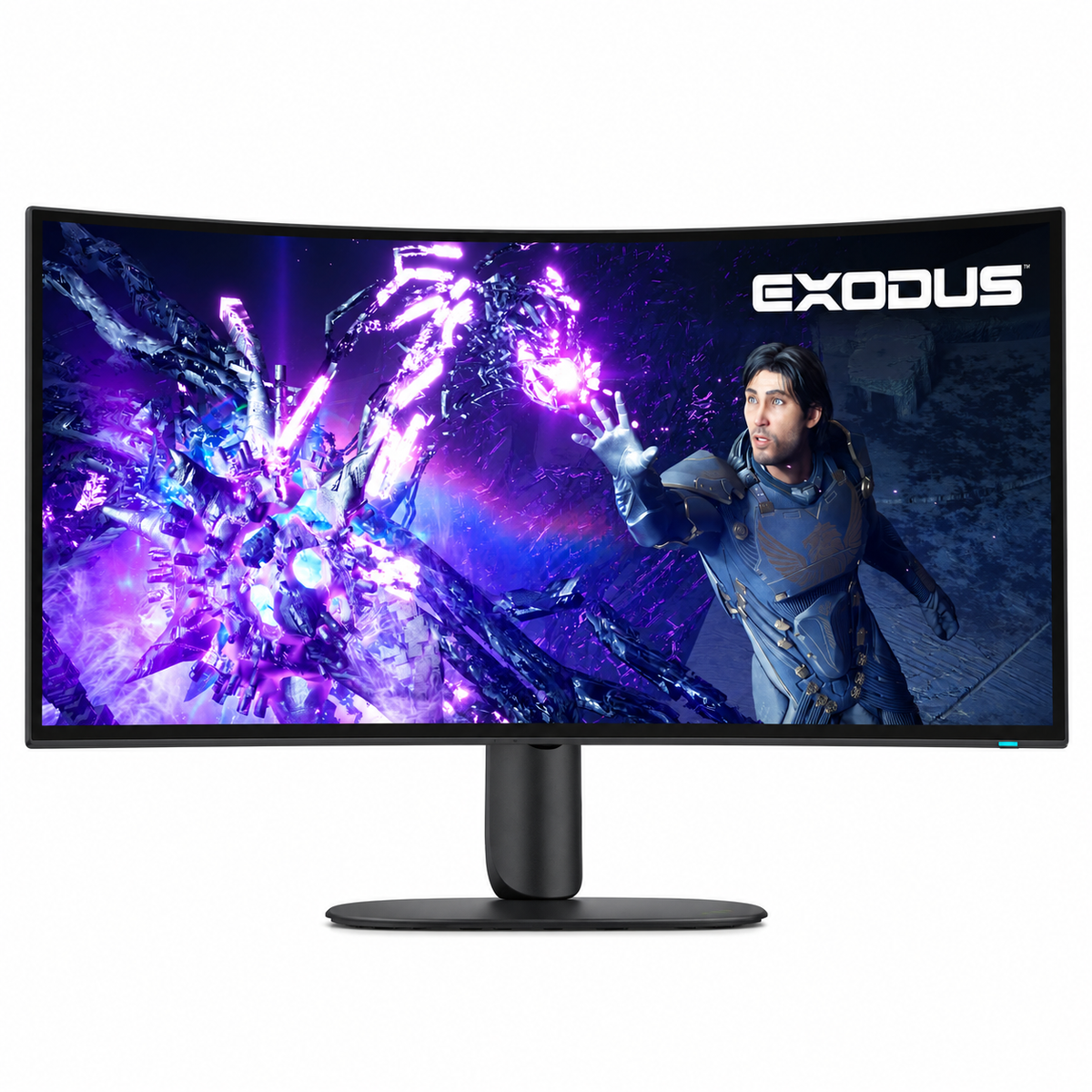 Alienware AW3926QW 39 Inch 5K OLED Gaming Monitor front view showing immersive curved gameplay display -tpstech.in