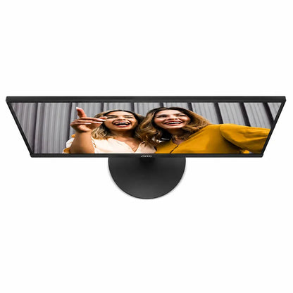 Top view of AOC 22B30HM2 monitor showcasing its ultra-slim profile and narrow bezel design for modern workspaces -tpstech.in