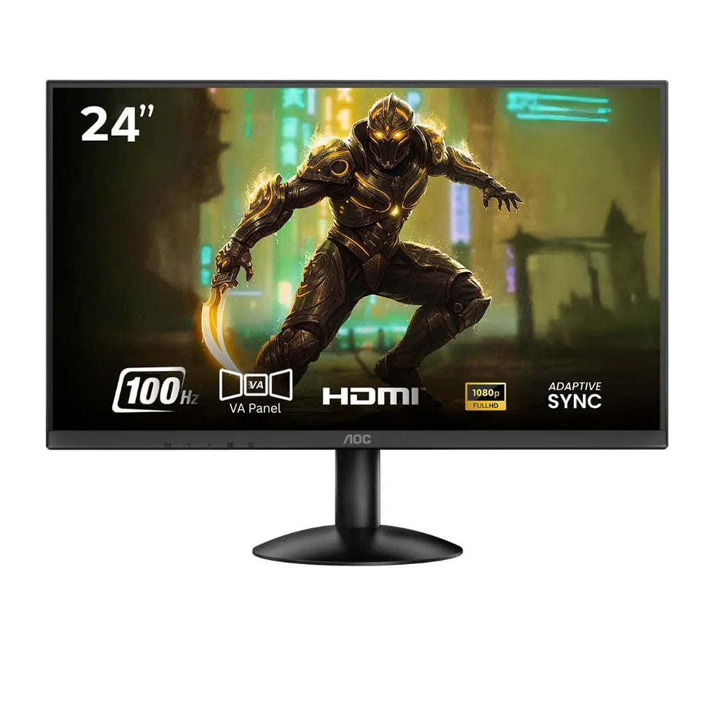 AOC 24B30HM 24 inch Full HD VA monitor with 100Hz refresh rate, HDMI and Adaptive Sync -tpstech.in