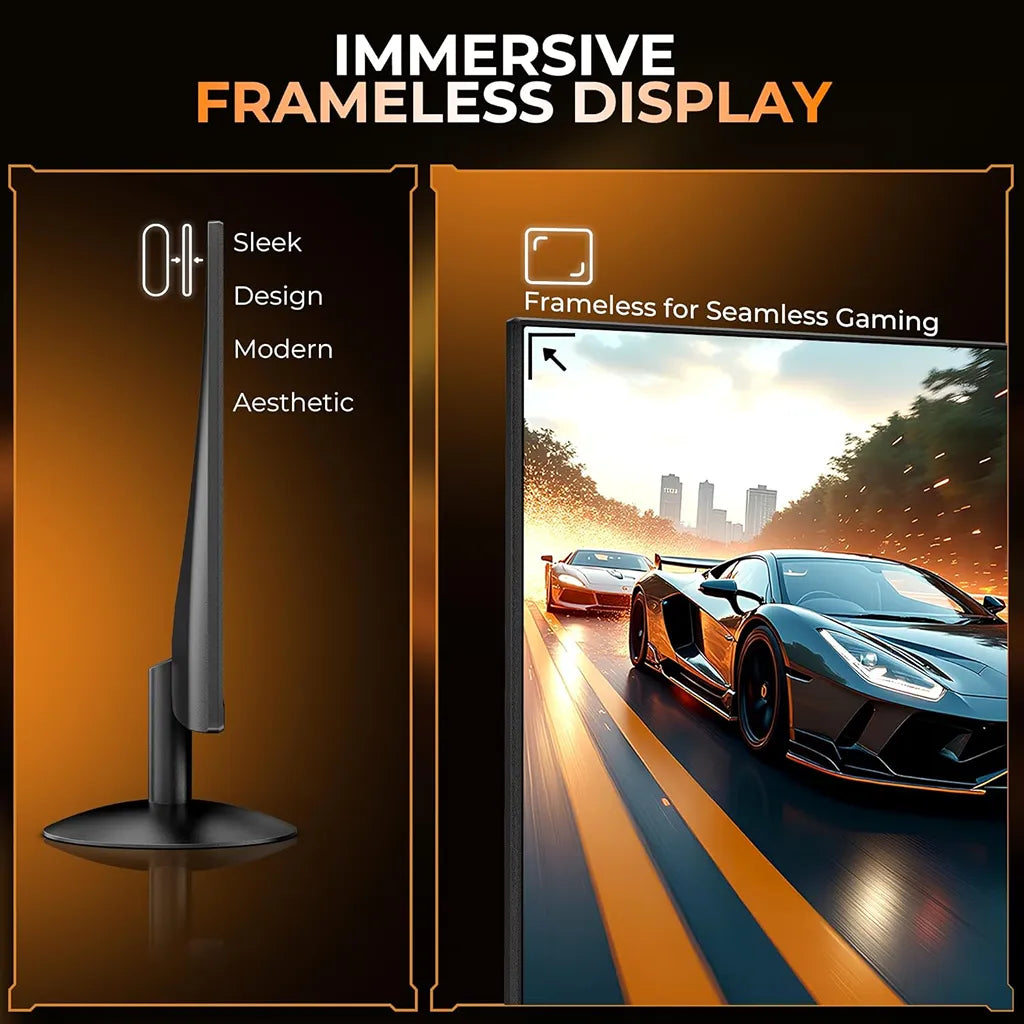AOC 24B30HM Full HD monitor with immersive frameless display and sleek modern design -tpstech.in