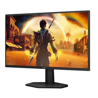 AOC 25G42E Full HD gaming monitor displaying detailed game visuals on its Fast IPS panel -tpstech.in`