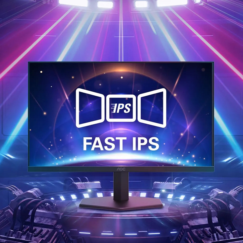 AOC 27G11ZE2 27 inch Fast IPS gaming monitor with fast response and smooth visuals -tpstech.in