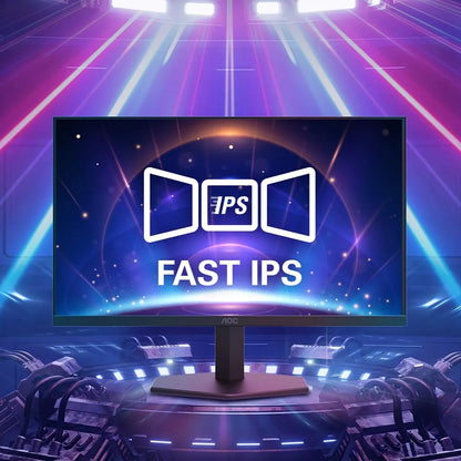 AOC 27G11ZE2 27 inch Fast IPS gaming monitor with fast response and smooth visuals -tpstech.in