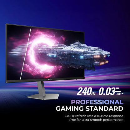 AOC AG276QZD2 QHD gaming monitor with 240Hz refresh rate and 0.03ms response time for smooth gaming -tpstech.in