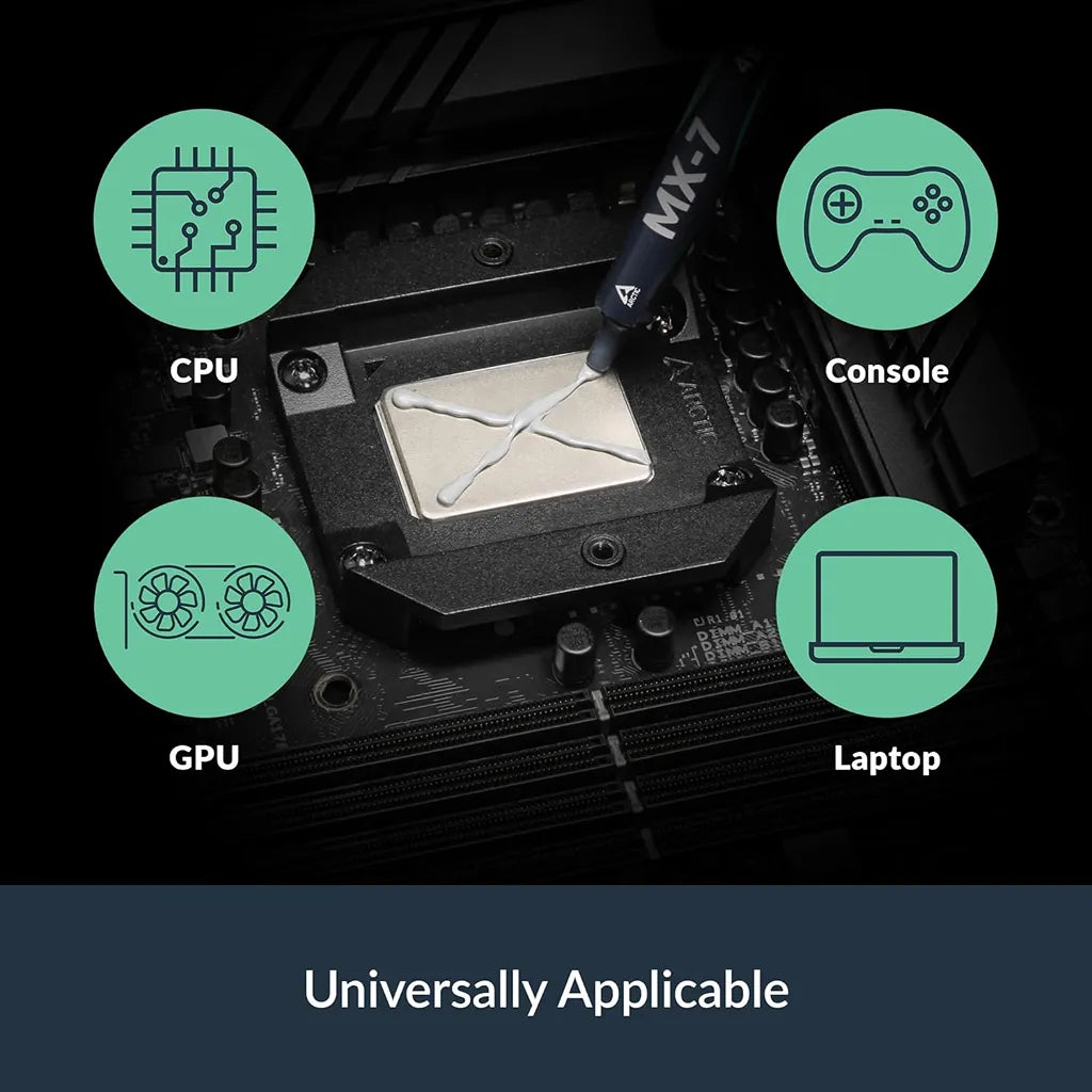 ARCTIC MX-7 Ultimate Performance Thermal Paste 8g Universally Applicable for CPU GPU Console and Laptop -tpstech.in