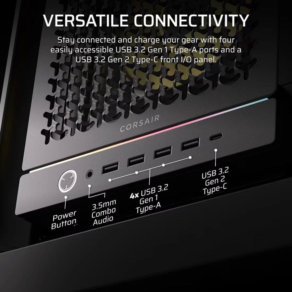 CORSAIR FRAME 5000D RS AIRFLOW ARGB ATX Mid-Tower Cabinet