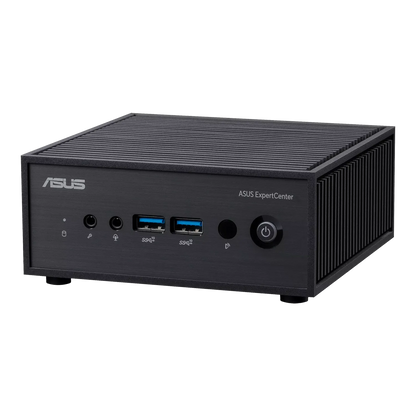 ASUS ExpertCenter PN42 Celeron N4500 Mini PC rear view with HDMI USB DisplayPort LAN and power connection tpstech.in