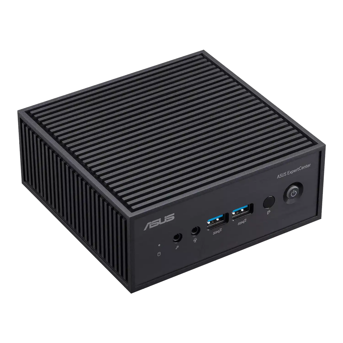 ASUS ExpertCenter PN42 Celeron N4500 Mini PC right angled view with ventilation design tpstech.in