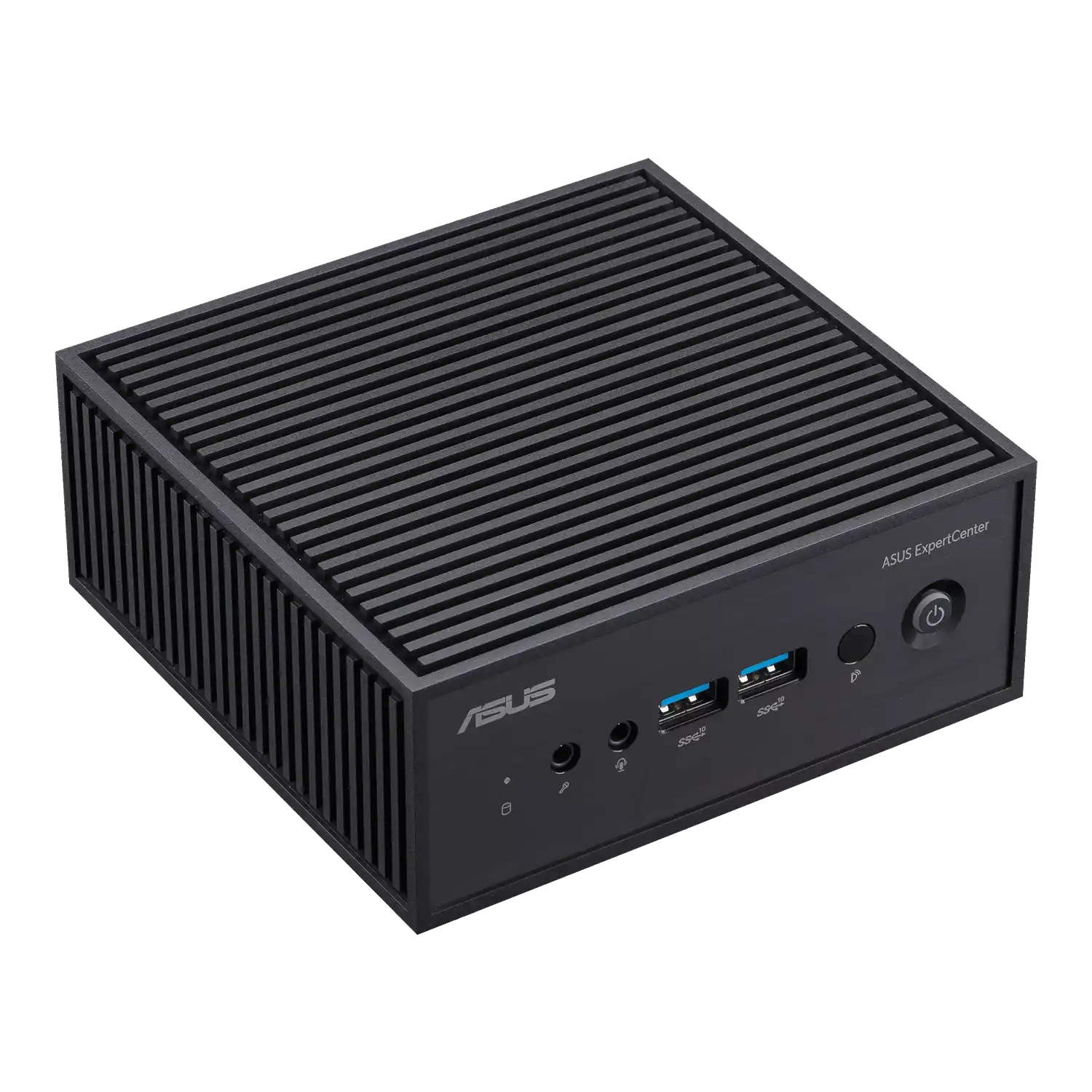 ASUS ExpertCenter PN42 Celeron N4500 Mini PC right angled view with ventilation design tpstech.in