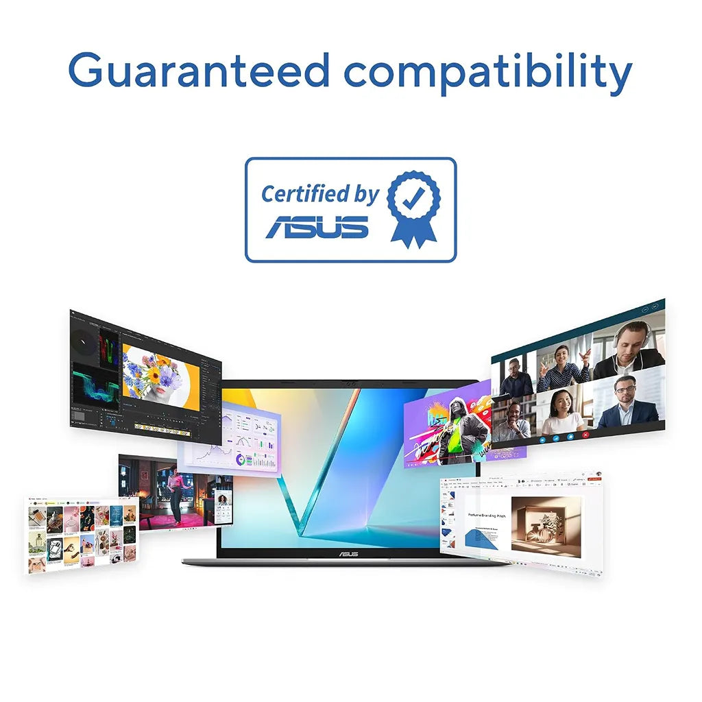 ASUS JOGEEK P4X4 1TB M.2 2280 NVMe PCIe Gen4 Internal SSD demonstrating guaranteed compatibility certified by ASUS -tpstech.in