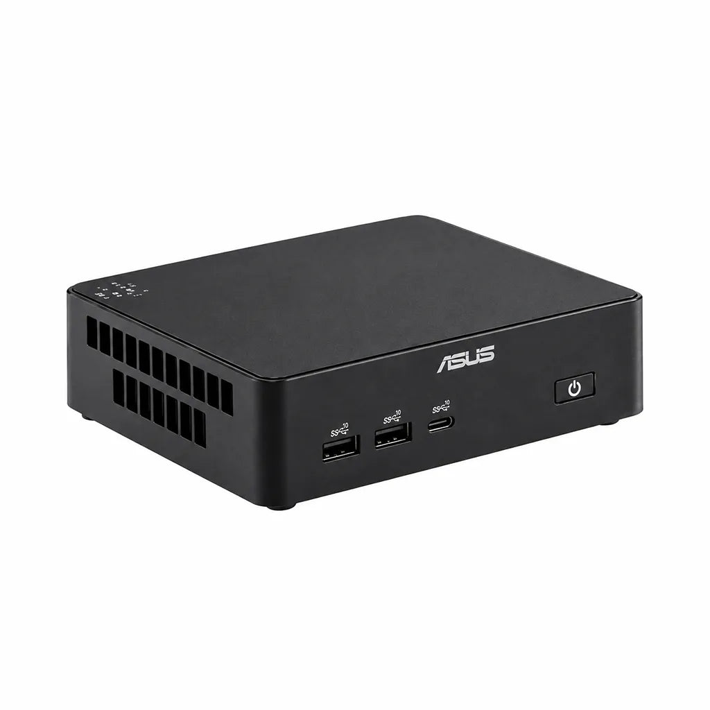 ASUS NUC 16 Pro Intel Core Ultra 5 325 Barebone Mini PC side angle view showing ventilation airflow design -tpstech.in