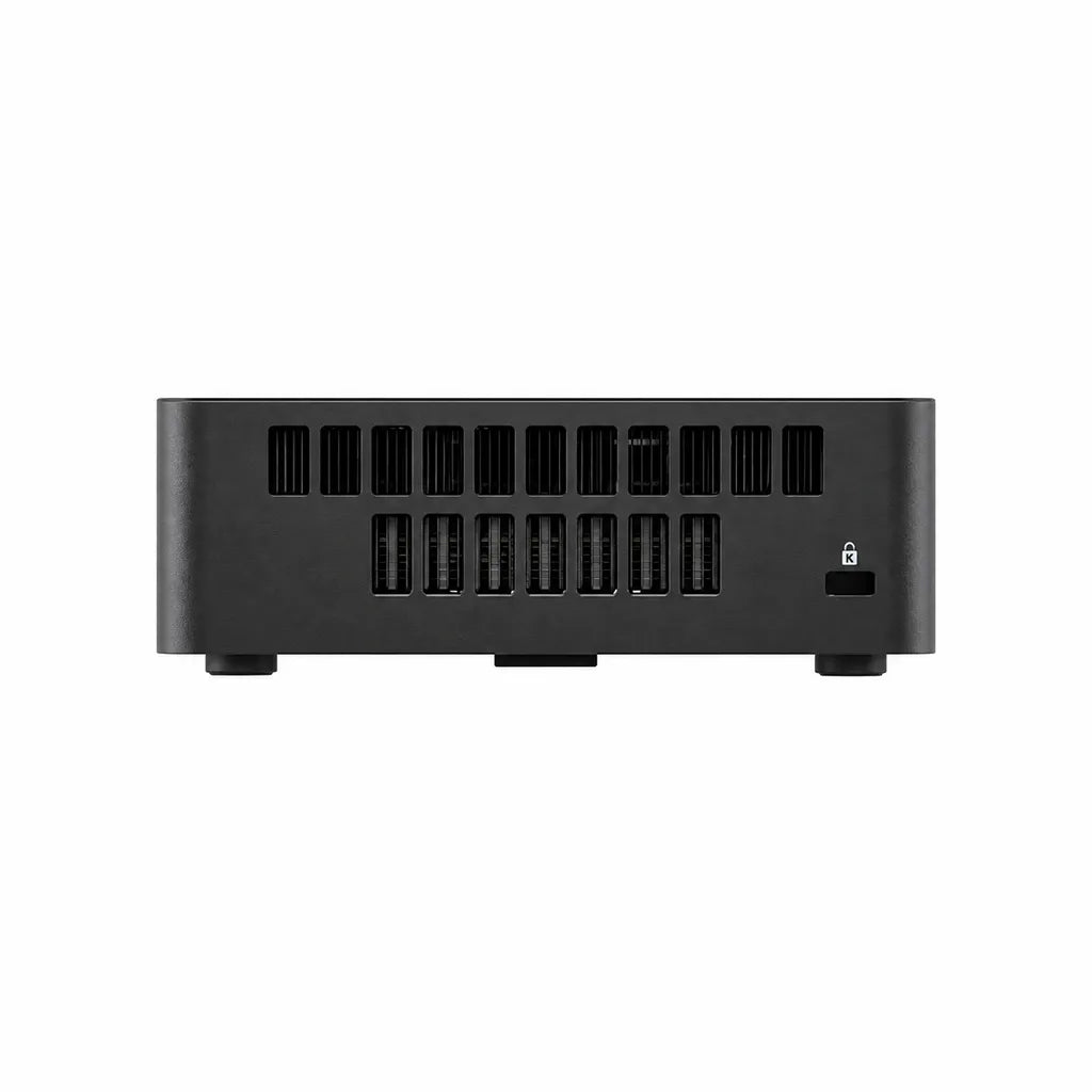 ASUS NUC 16 Pro Intel Core Ultra 5 325 Barebone Mini PC side panel cooling vents with Kensington lock slot -tpstech.in