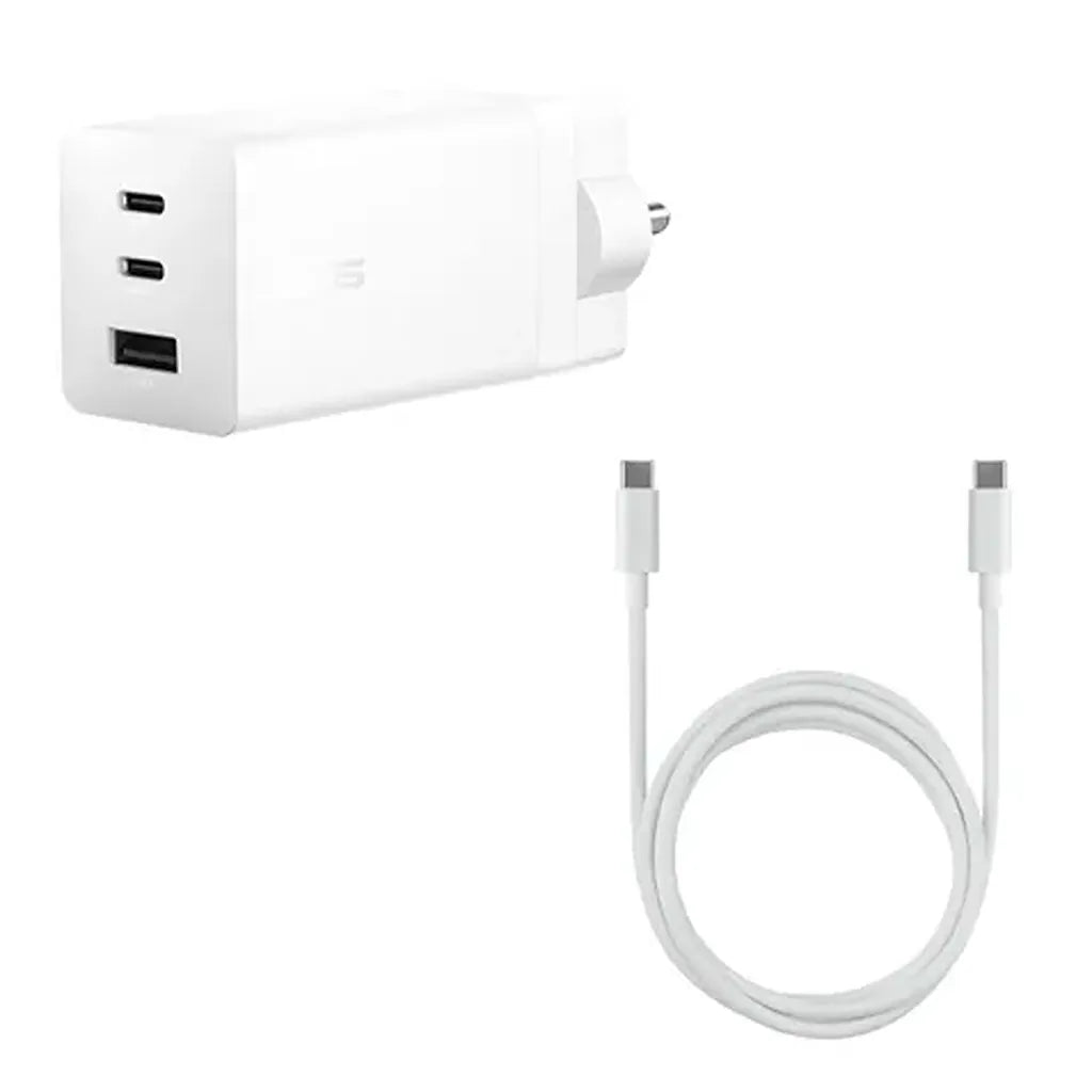 ASUS Original 100W USB-C GaN Fast Charger Adapter with 3 Ports and USB-C Cable -tpstech.in