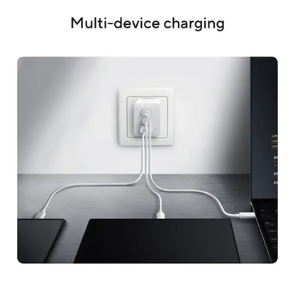 ASUS Original 100W USB-C GaN Charger Simultaneous Multi Device Charging for Laptop Tablet and Mobile -tpstech.in
