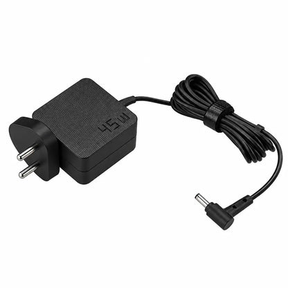 ASUS Original 45W DC 19V 2.37A 4.0mm Round Pin Laptop Charger Adapter Perspective View -tpstech.in