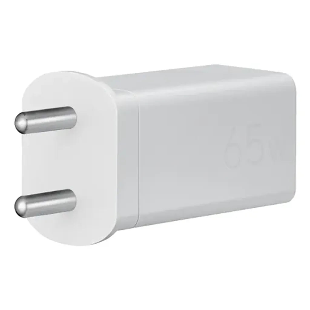 ASUS Original 65W USB-C GaN Charger with Indian 2 Pin Plug Side View -tpstech.in