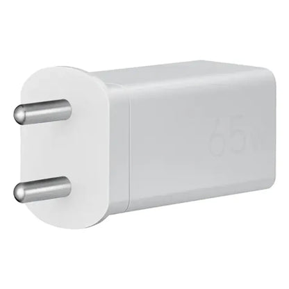 ASUS Original 65W USB-C GaN Charger with Indian 2 Pin Plug Side View -tpstech.in