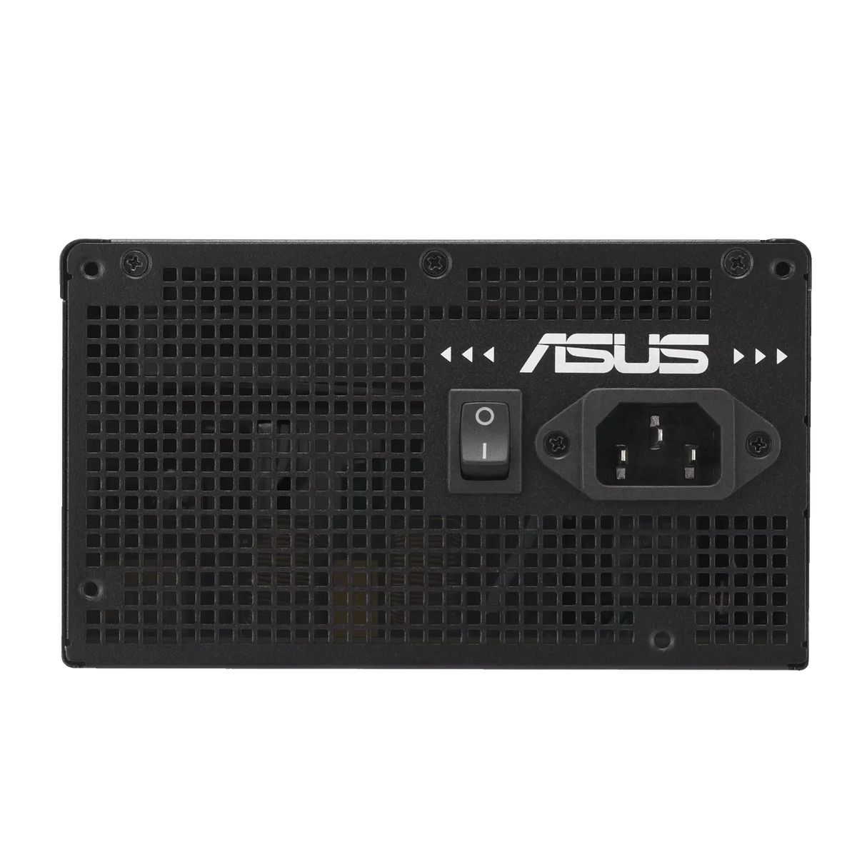 Rear ventilation honeycomb grill with AC power inlet and power switch on ASUS Prime 750B 750W PSU -tpstech.in